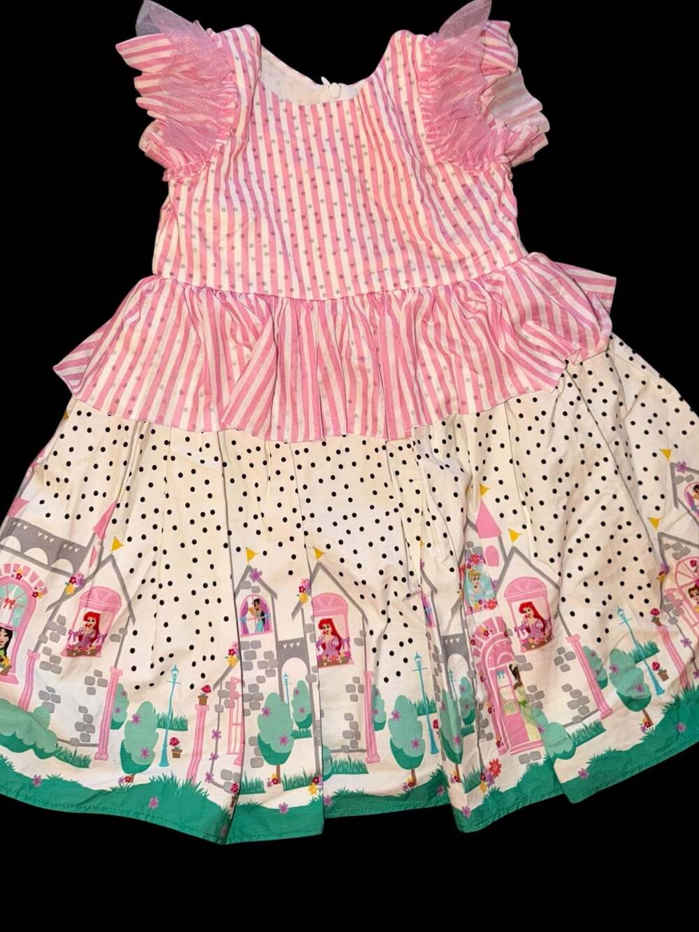 Disney Pippa & Julie Princess Castle Dress Size 4